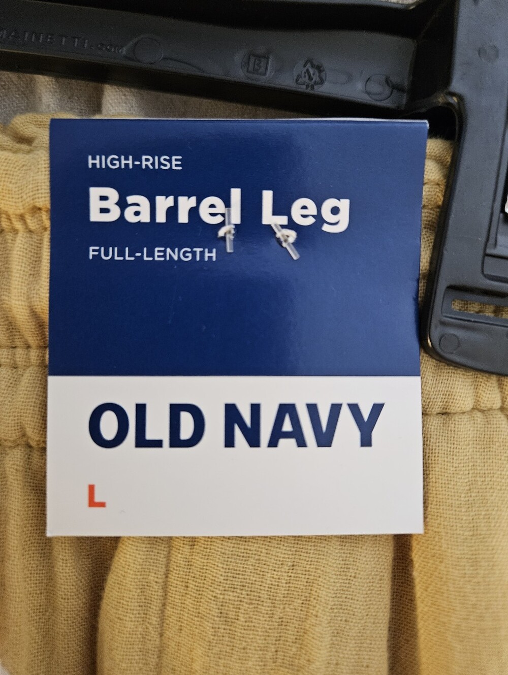 Old Navy Womens Drawstring Pants- Mustard Yellow - Picture 3 of 5